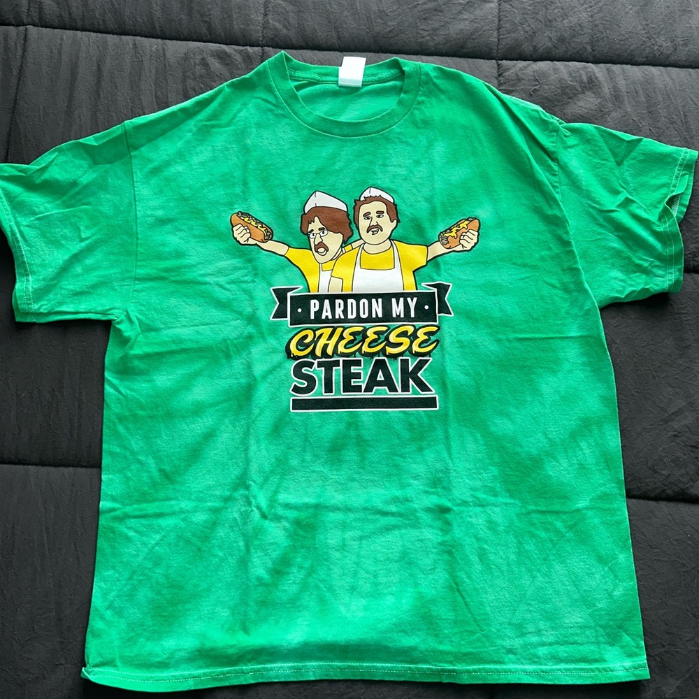 Barstool Sports Pardon My Cheesesteak Shirt